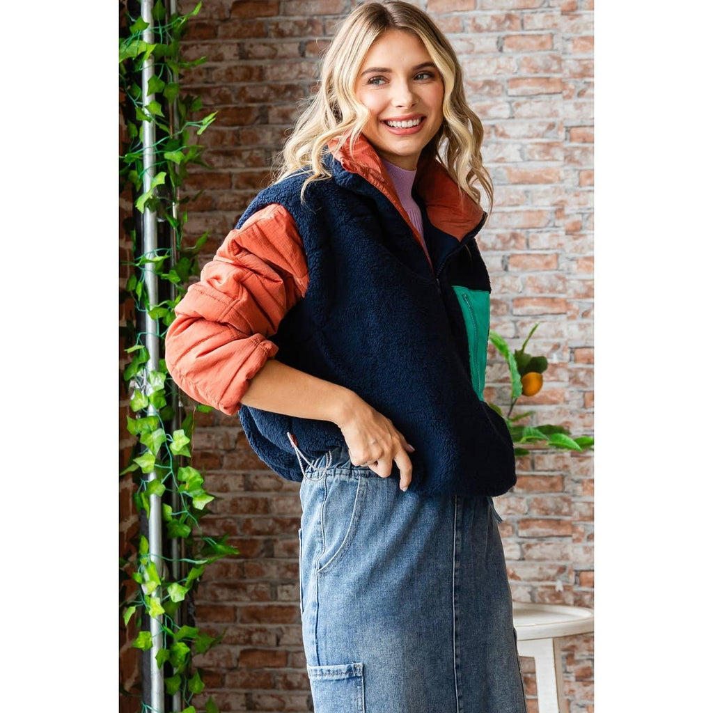 Aria Puffer Sleeve Pullover