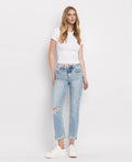 Lovervet by Vervet 734 High Rise Straight Leg Jeans