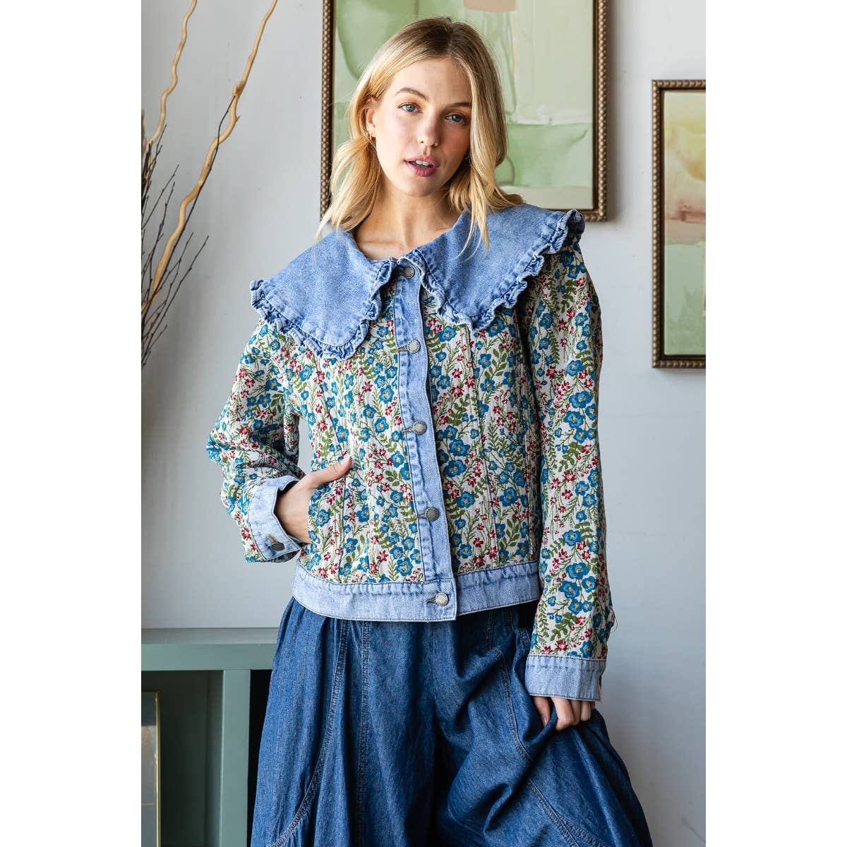 Aurora Vintage Denim Jacket
