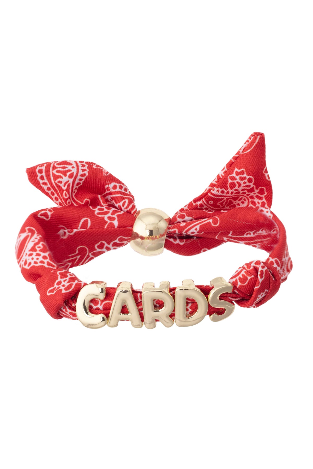 Louisville Cardinals Bandana Slider Bracelet