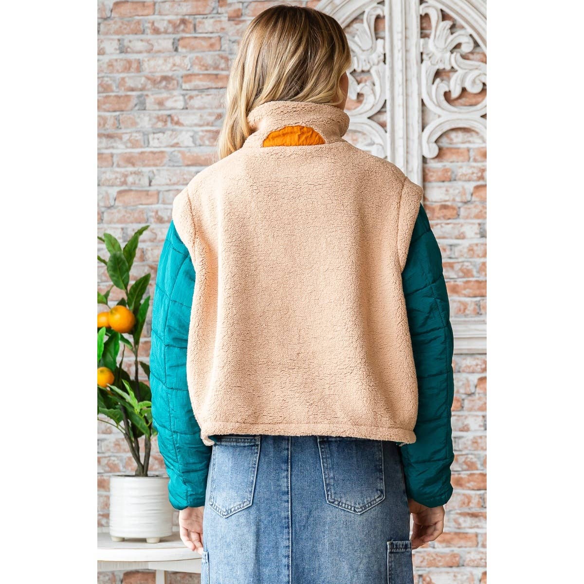 Aria Puffer Sleeve Pullover