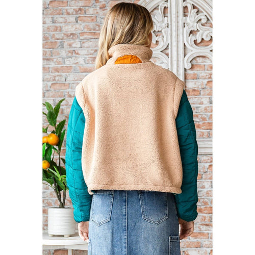 Aria Puffer Sleeve Pullover
