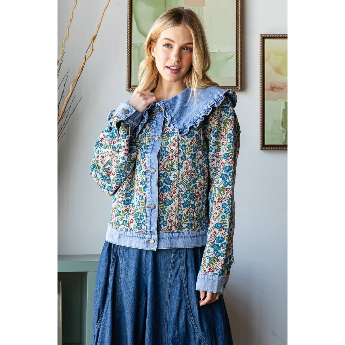 Aurora Vintage Denim Jacket