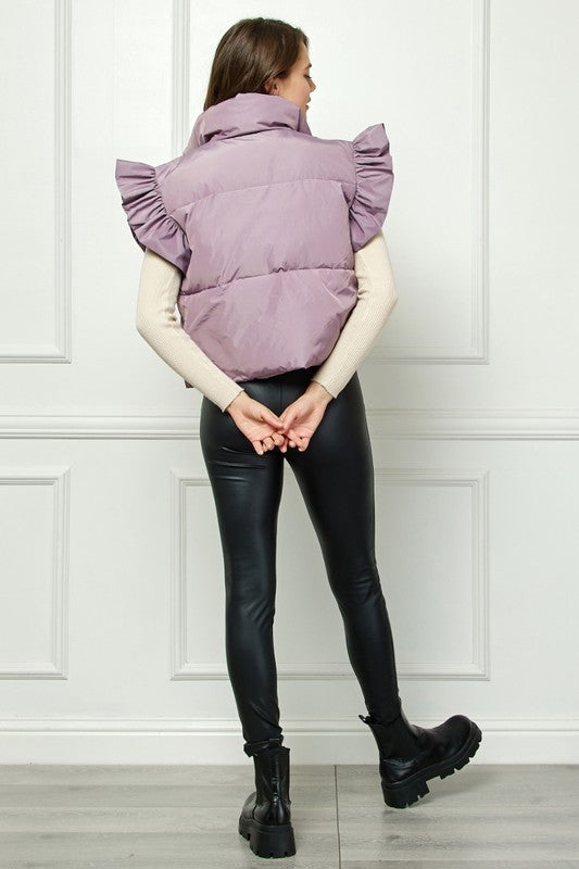 Mare Blu Ruffle Vest