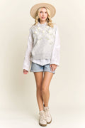 Grazia Knit Floral Sweater Vest