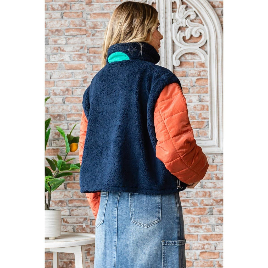 Aria Puffer Sleeve Pullover