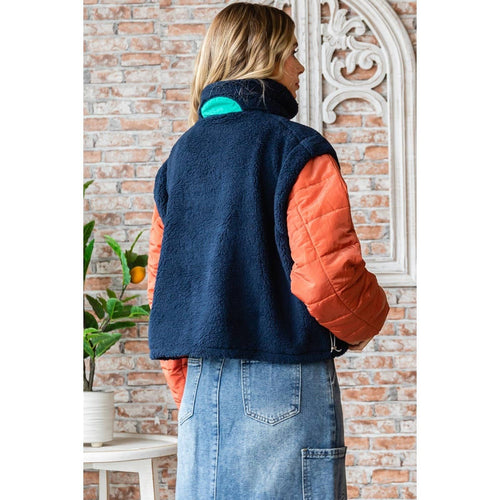 Aria Puffer Sleeve Pullover