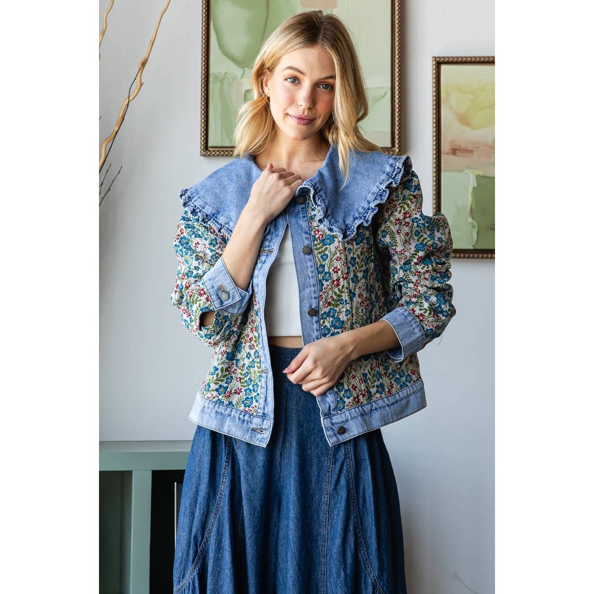 Aurora Vintage Denim Jacket