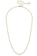 Celia Paperclip Chain Necklace