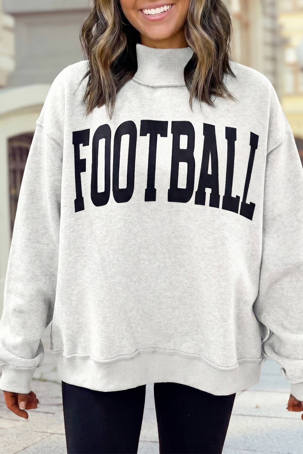 Gameday Reversible Mock Neck Sweatshirt